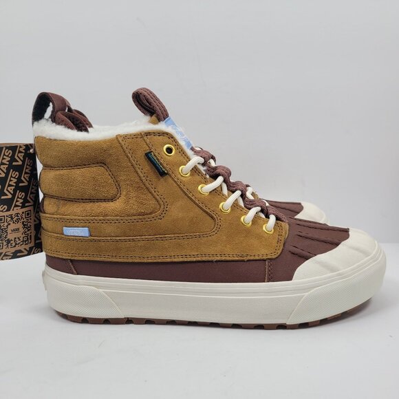Vans SK8-Hi Del Pato MTE-2 Unisex Wood Thrush Sneaker US Size Men's 8.5 Wo's 10 - Picture 1 of 9